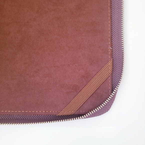 World Map Zippered Notebook Cover - Picture 10 of 13